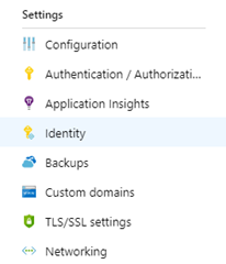 Make your app an identity